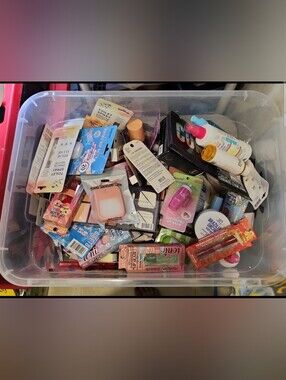 Assorted Makeup & Personal Care Lot - Pink Accents